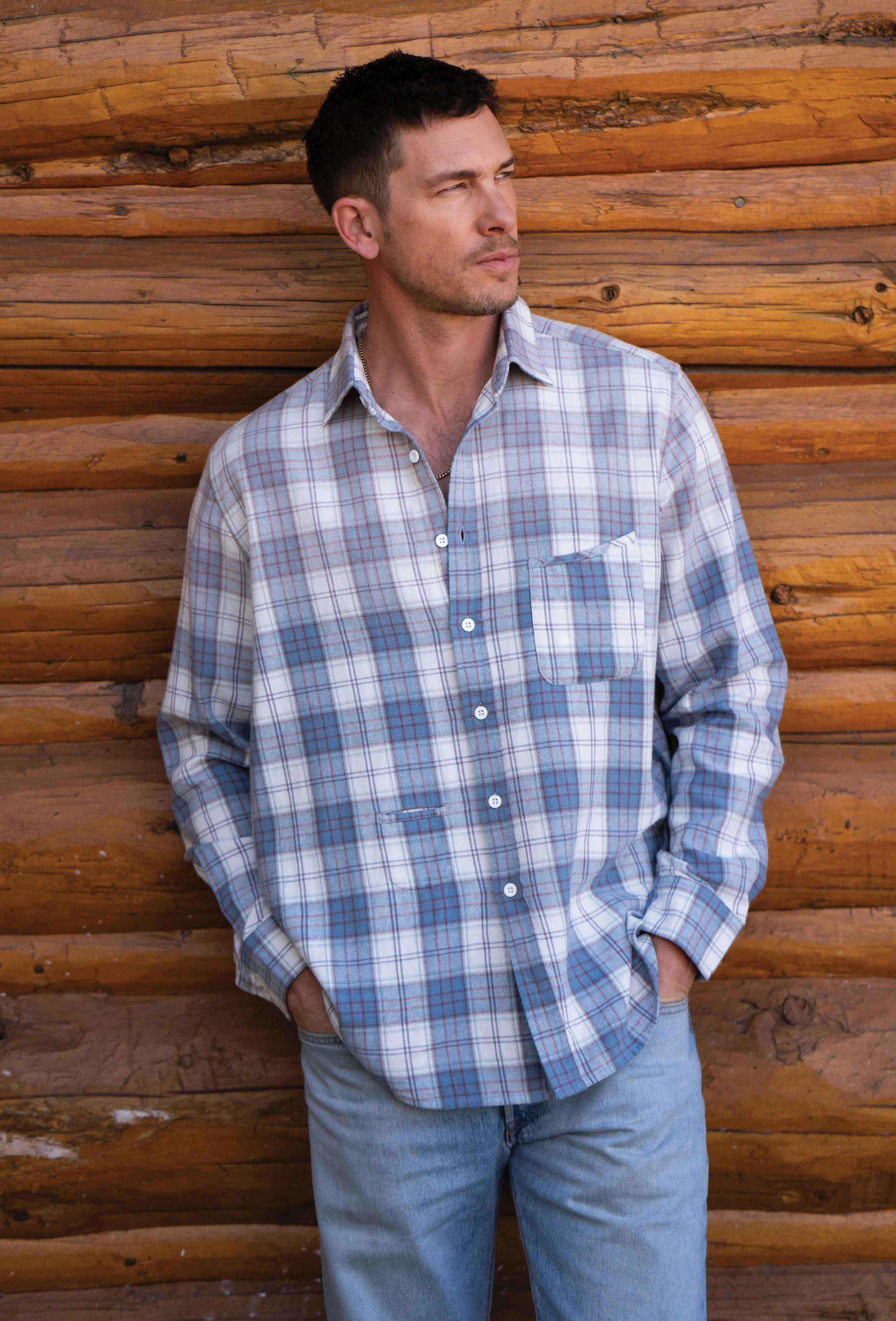 Sun Faded Flannel Shirts - Image 11