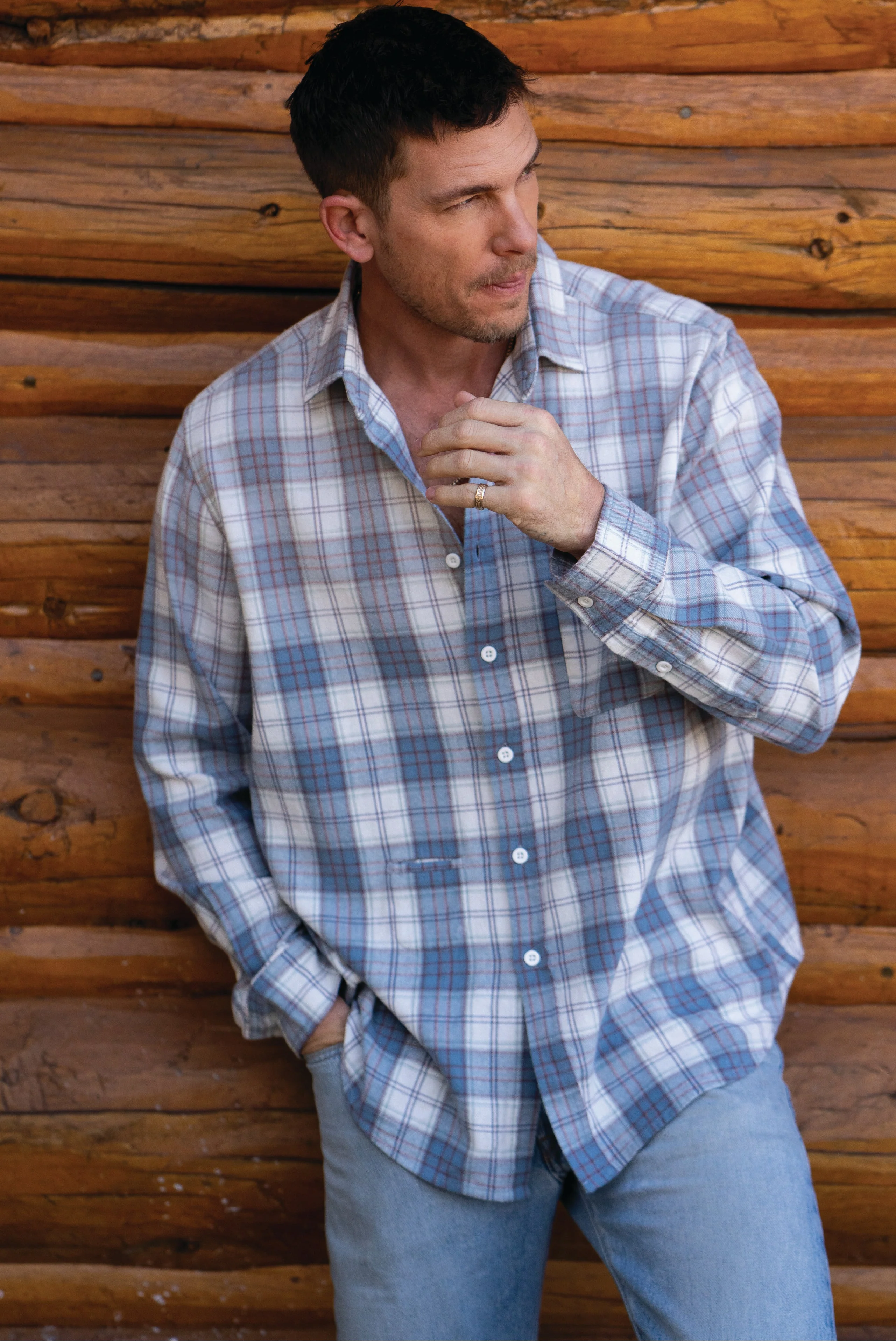 Sun Faded Flannel Shirts - Image 12