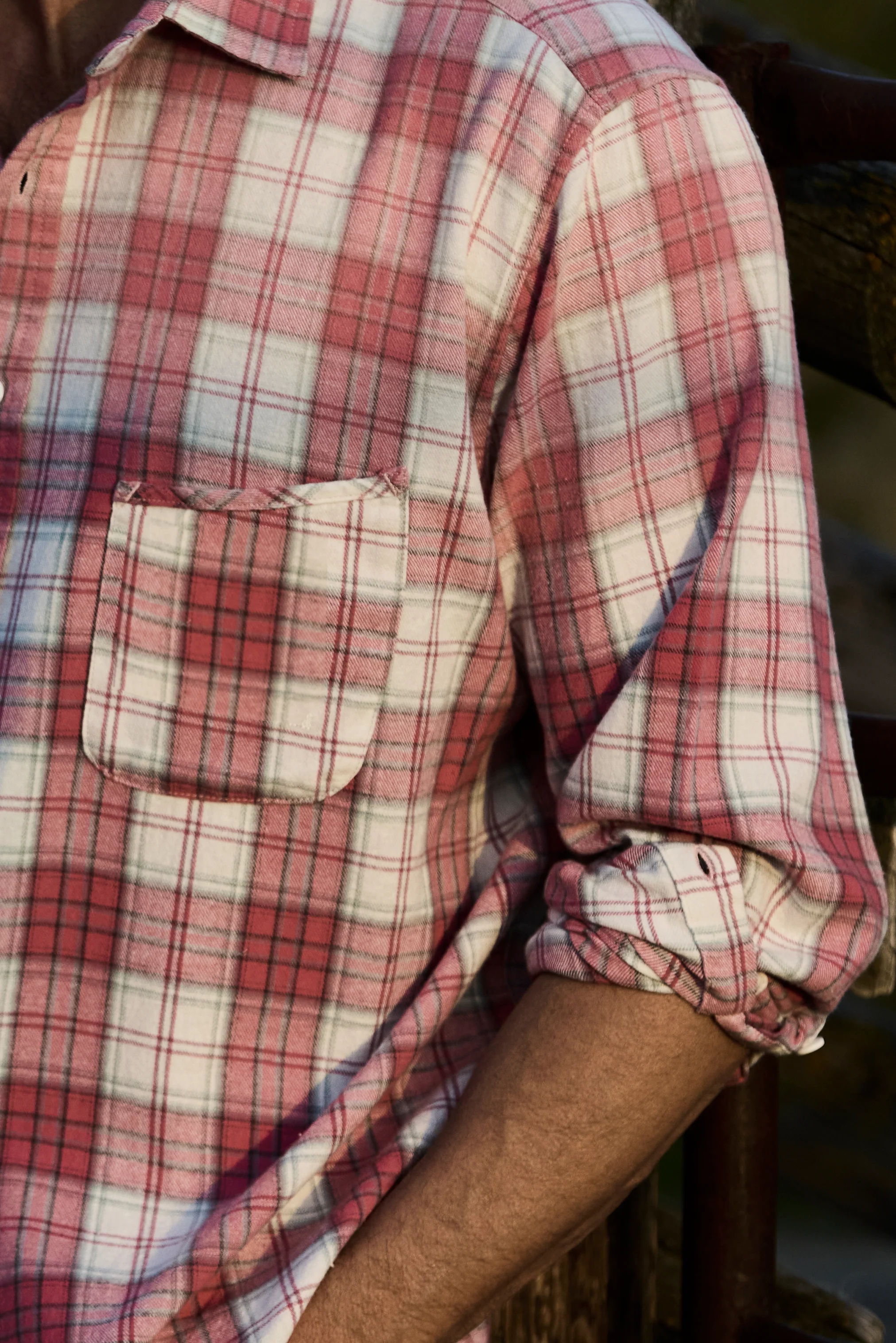 Sun Faded Flannel Shirts - Image 3