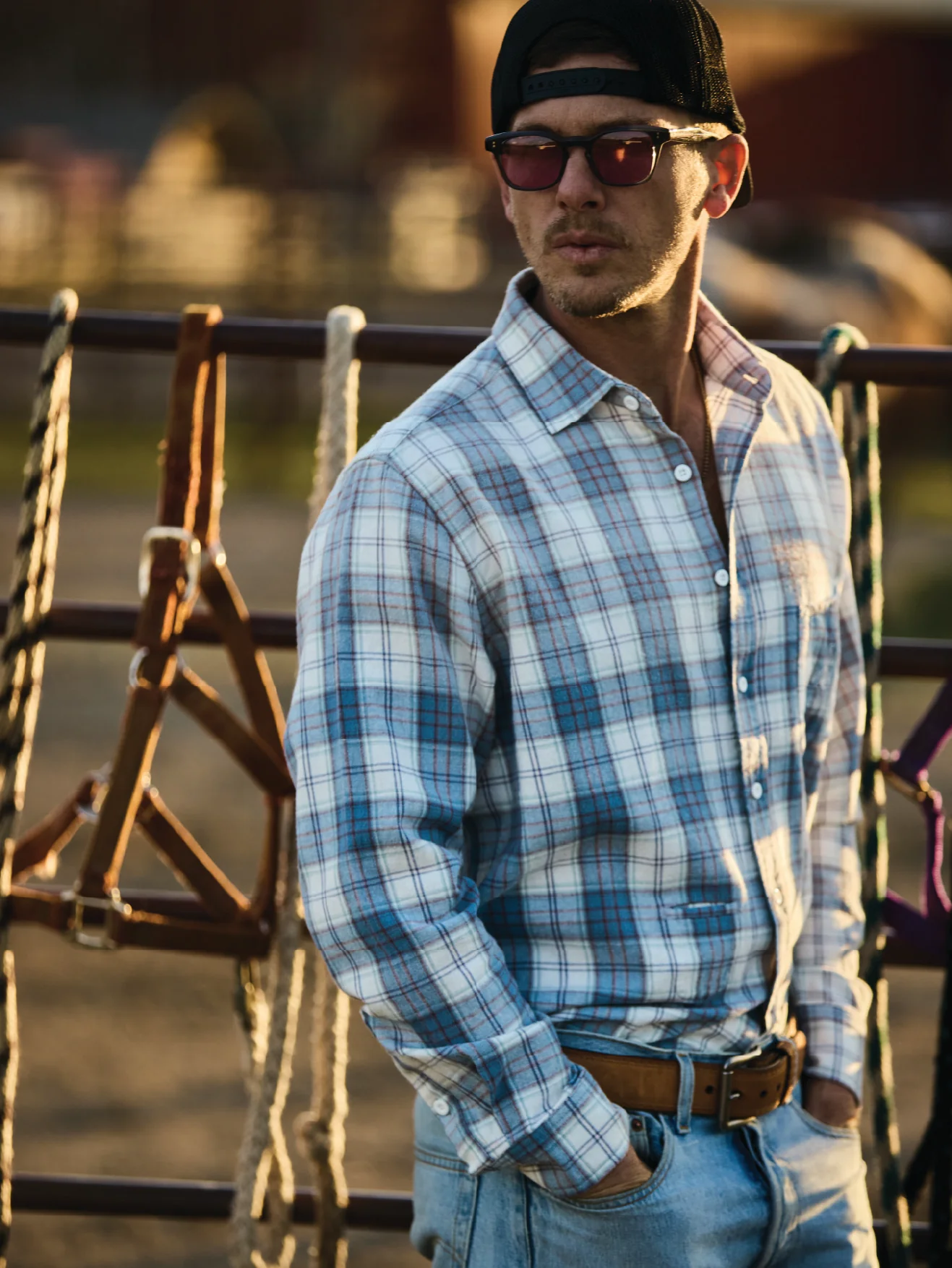Sun Faded Flannel Shirts - Image 8