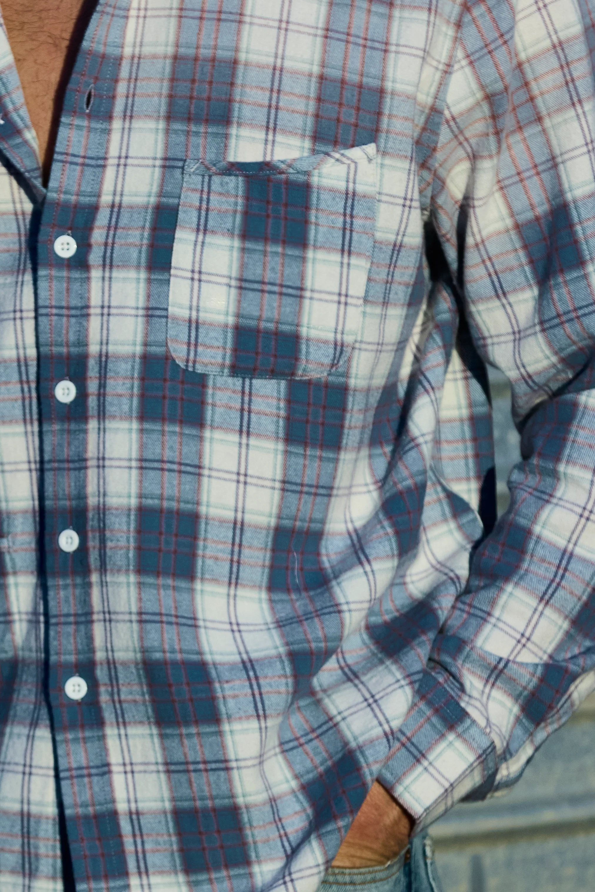 Sun Faded Flannel Shirts - Image 9