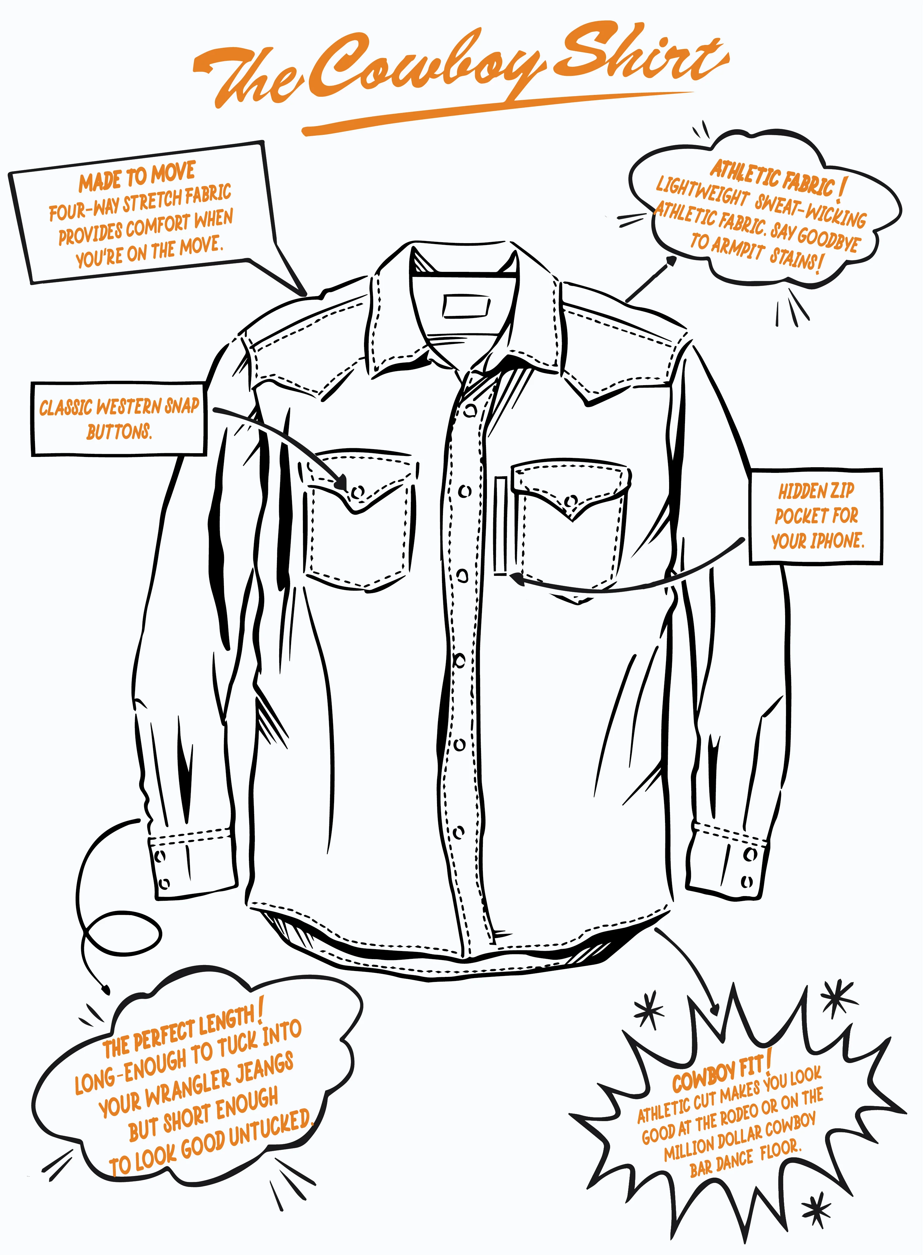 Cowboy Shirt Two-Color - Image 8