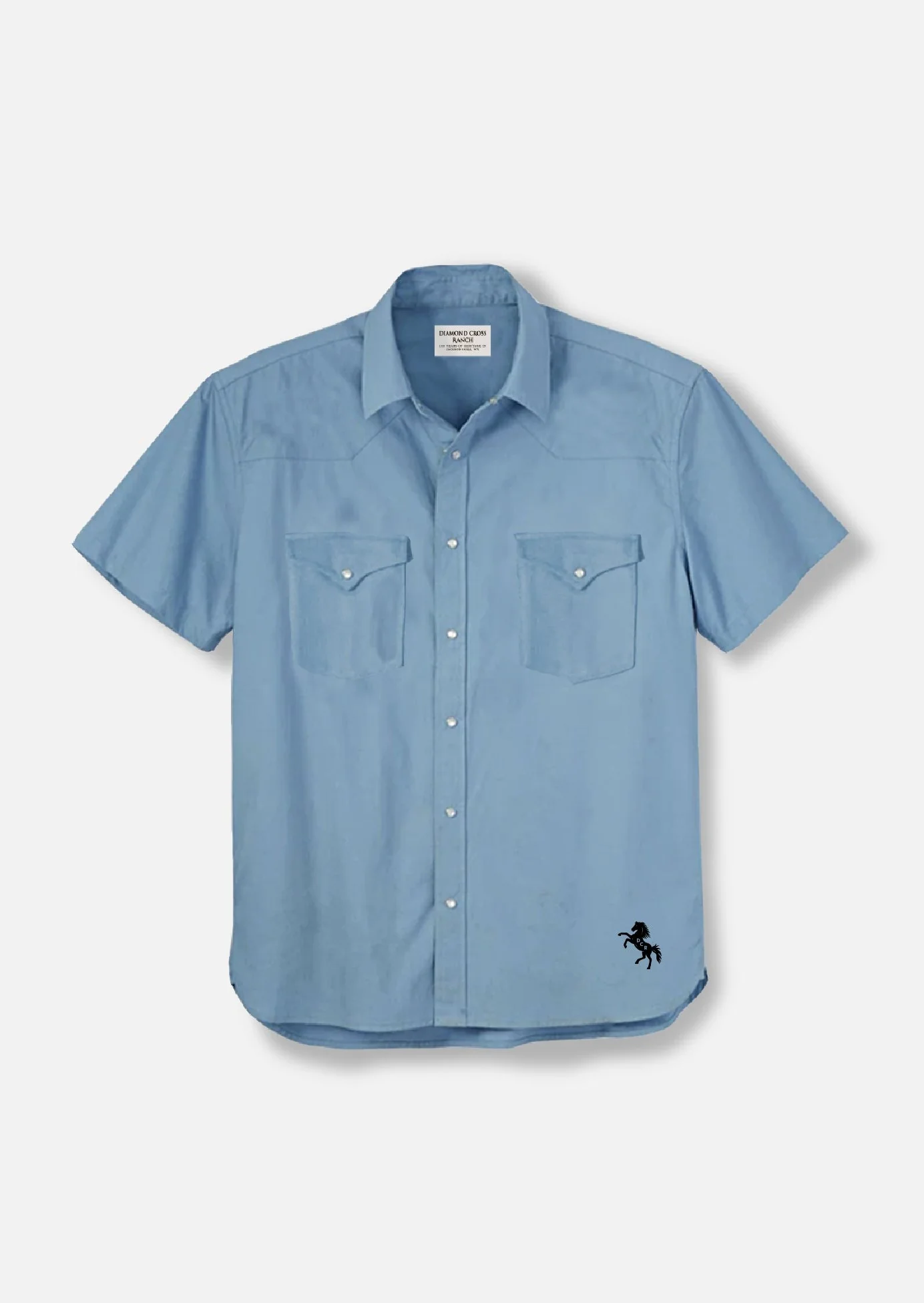 Short Sleeve Cowboy Shirt - Image 14