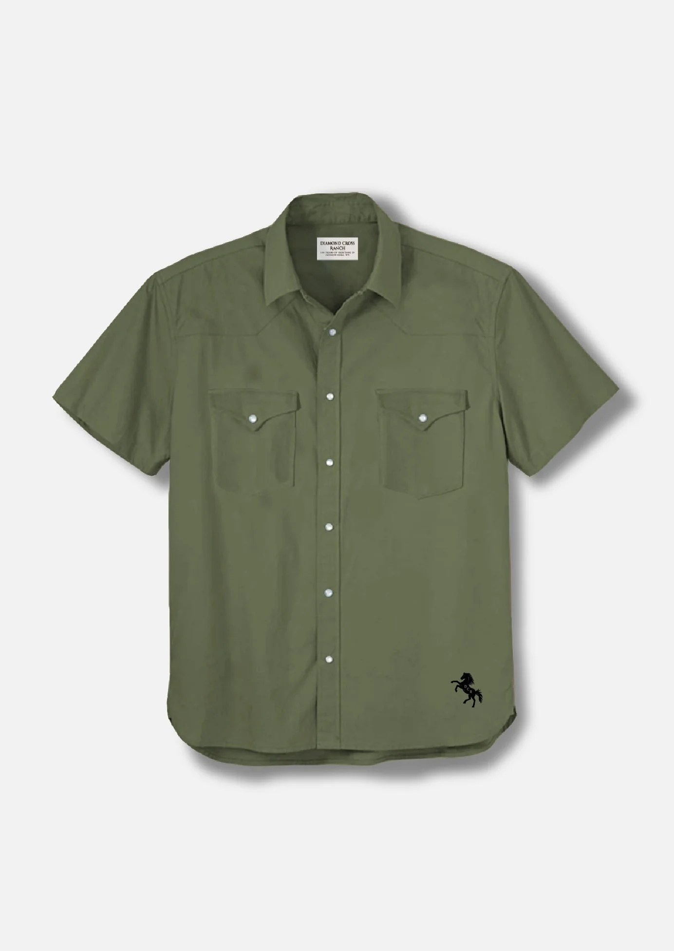 Short Sleeve Cowboy Shirt - Image 20