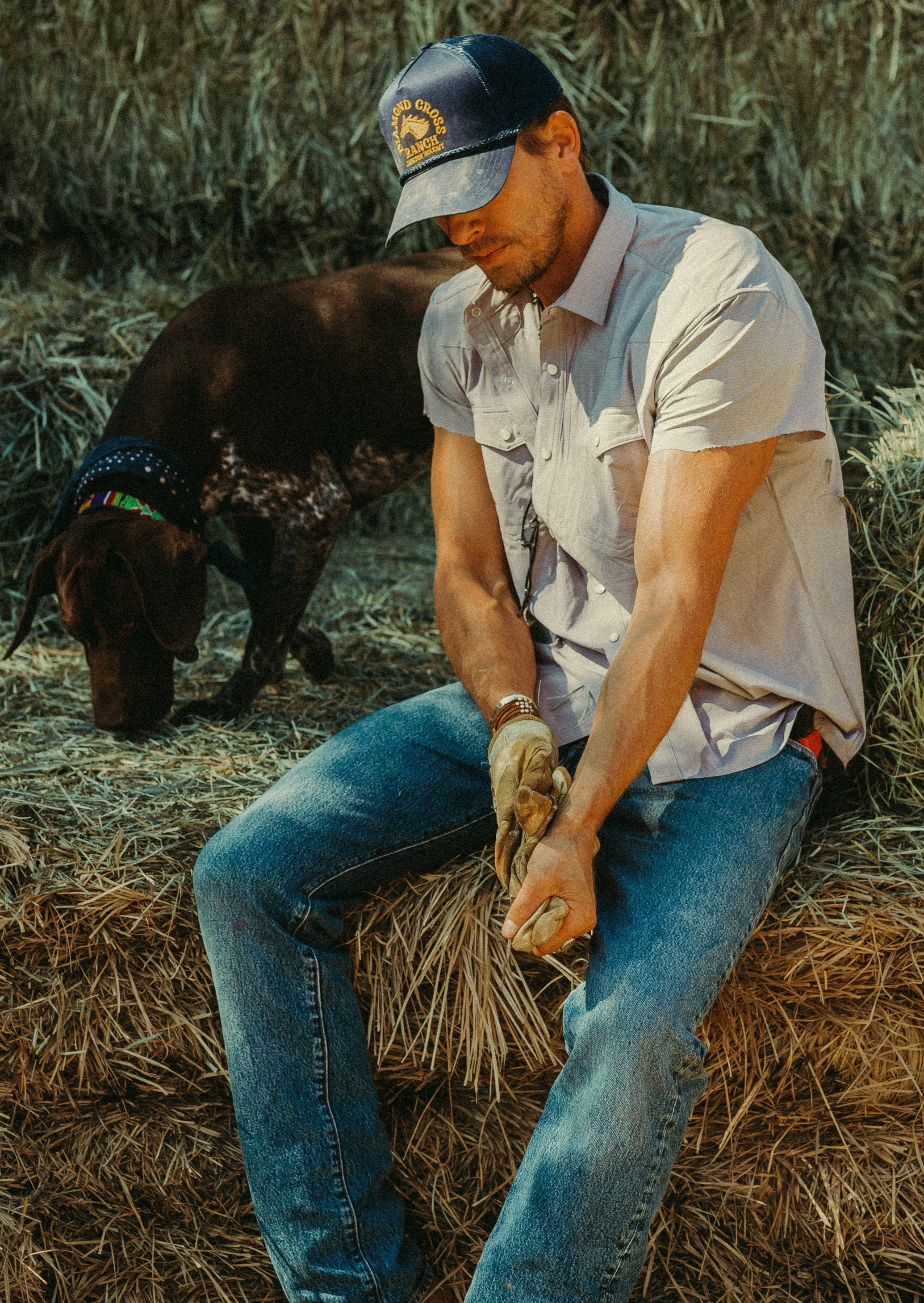 Short Sleeve Cowboy Shirt - Image 24