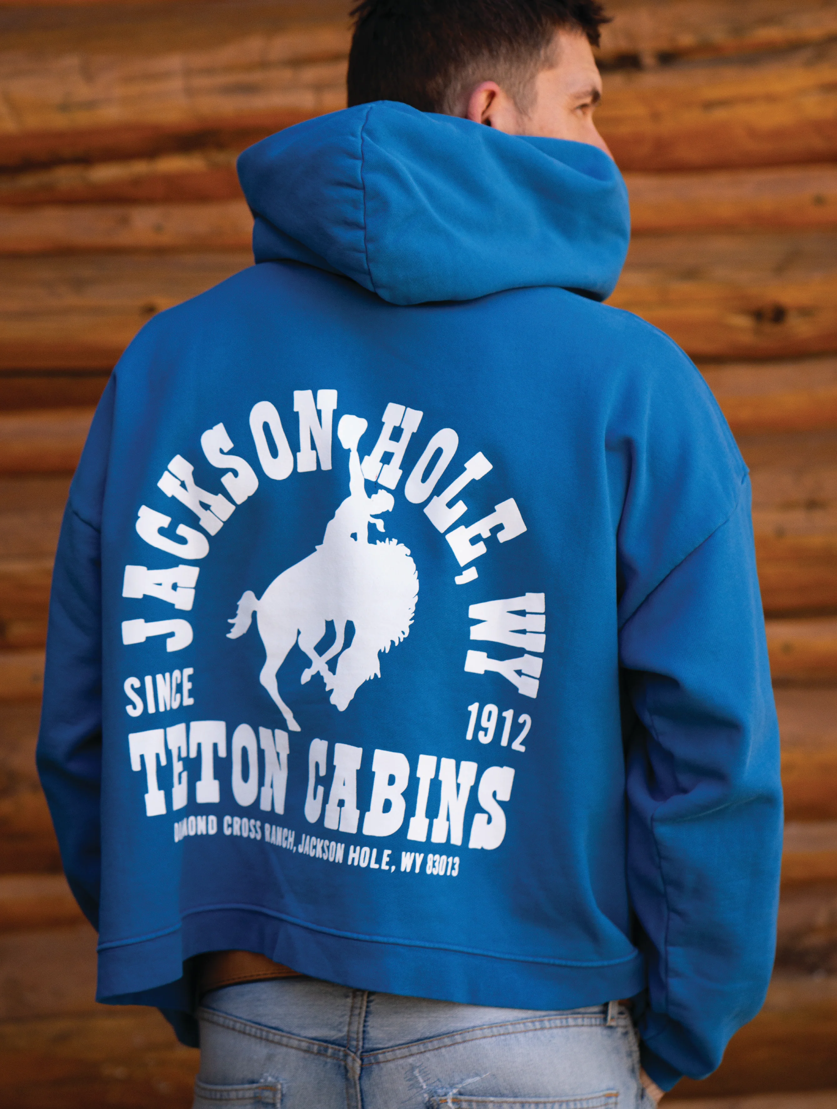 Sun Faded Buckin Hoodie - Image 3