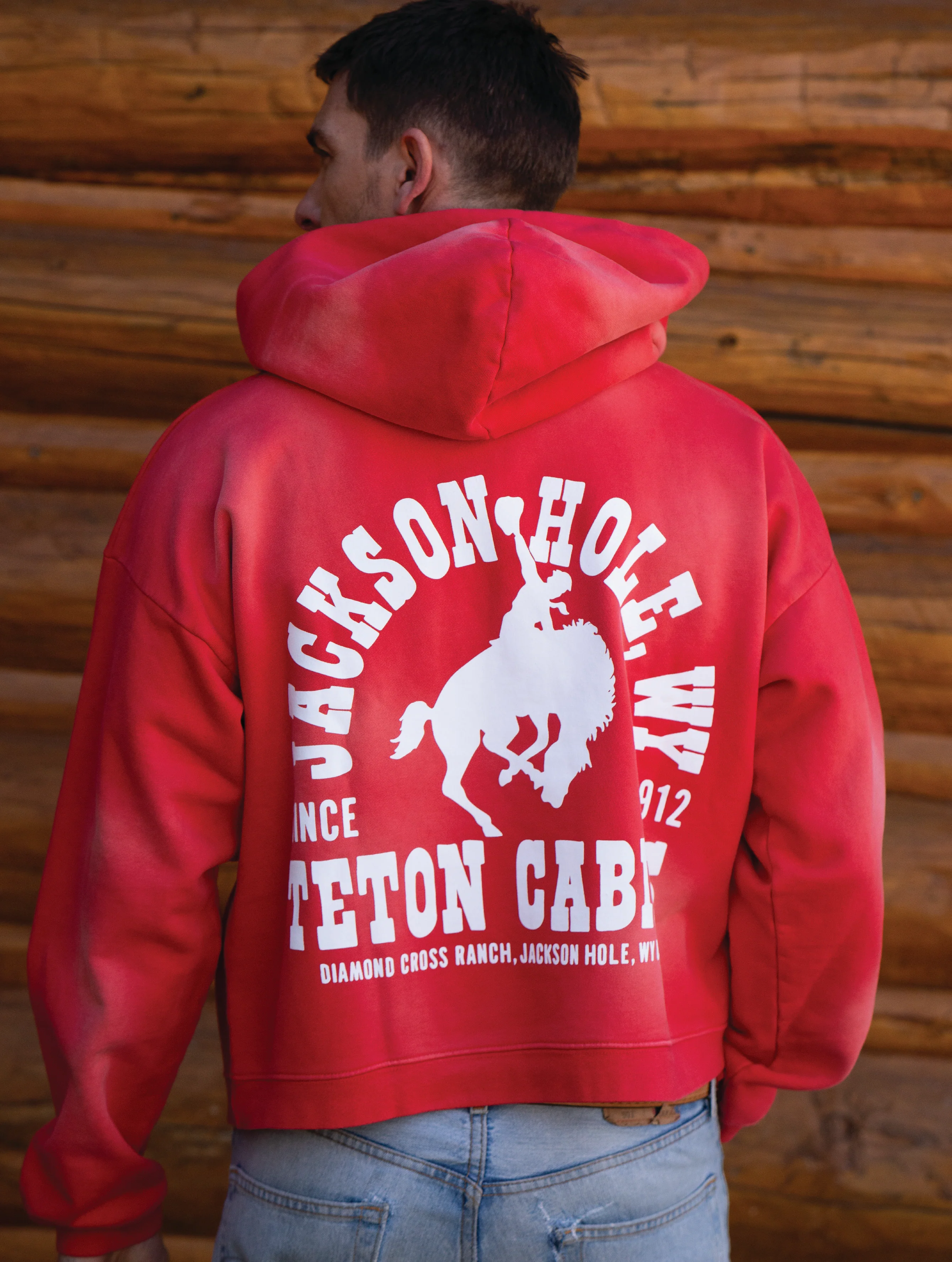 Sun Faded Buckin Hoodie - Image 8