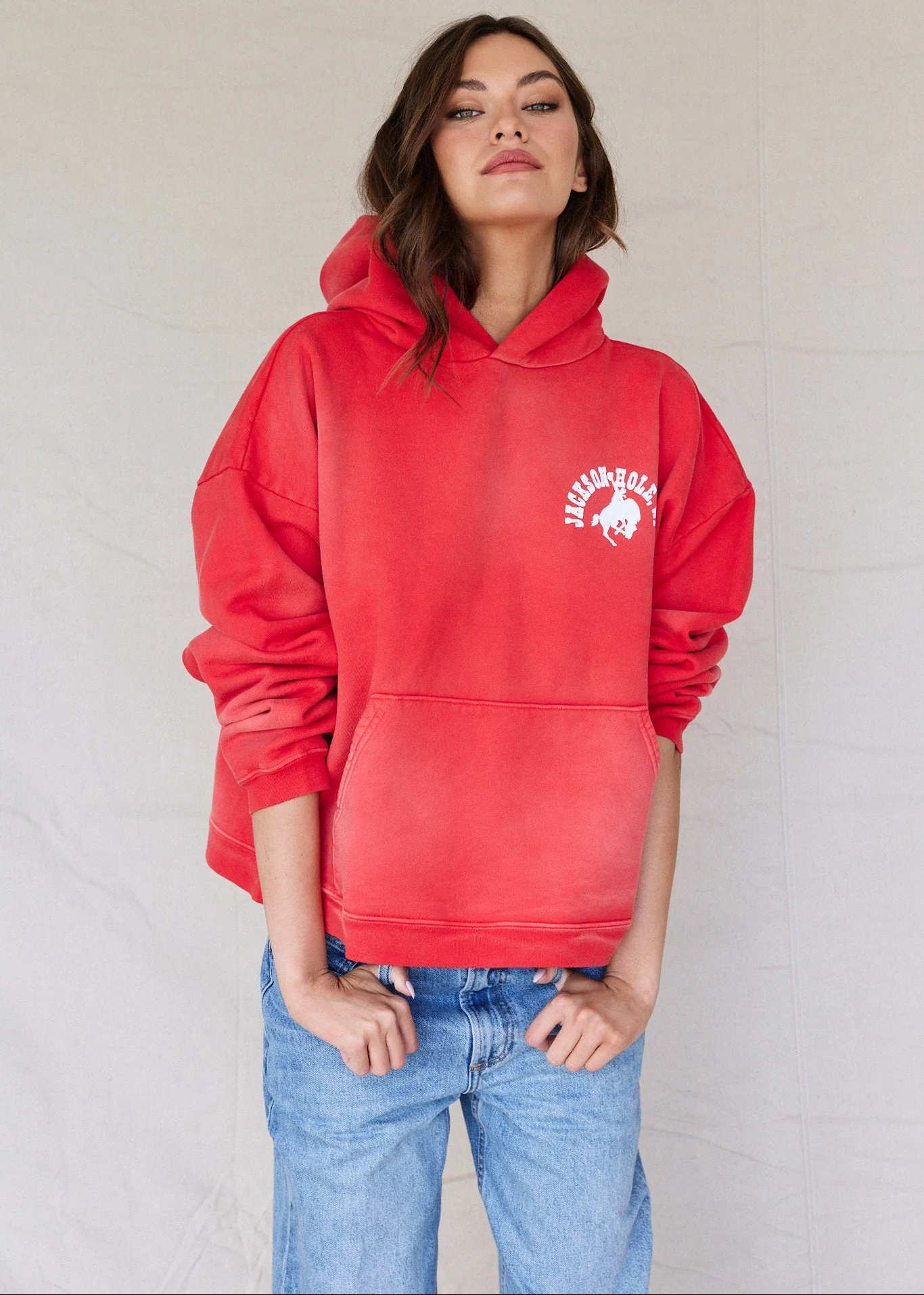Sun Faded Buckin Hoodie - Image 9