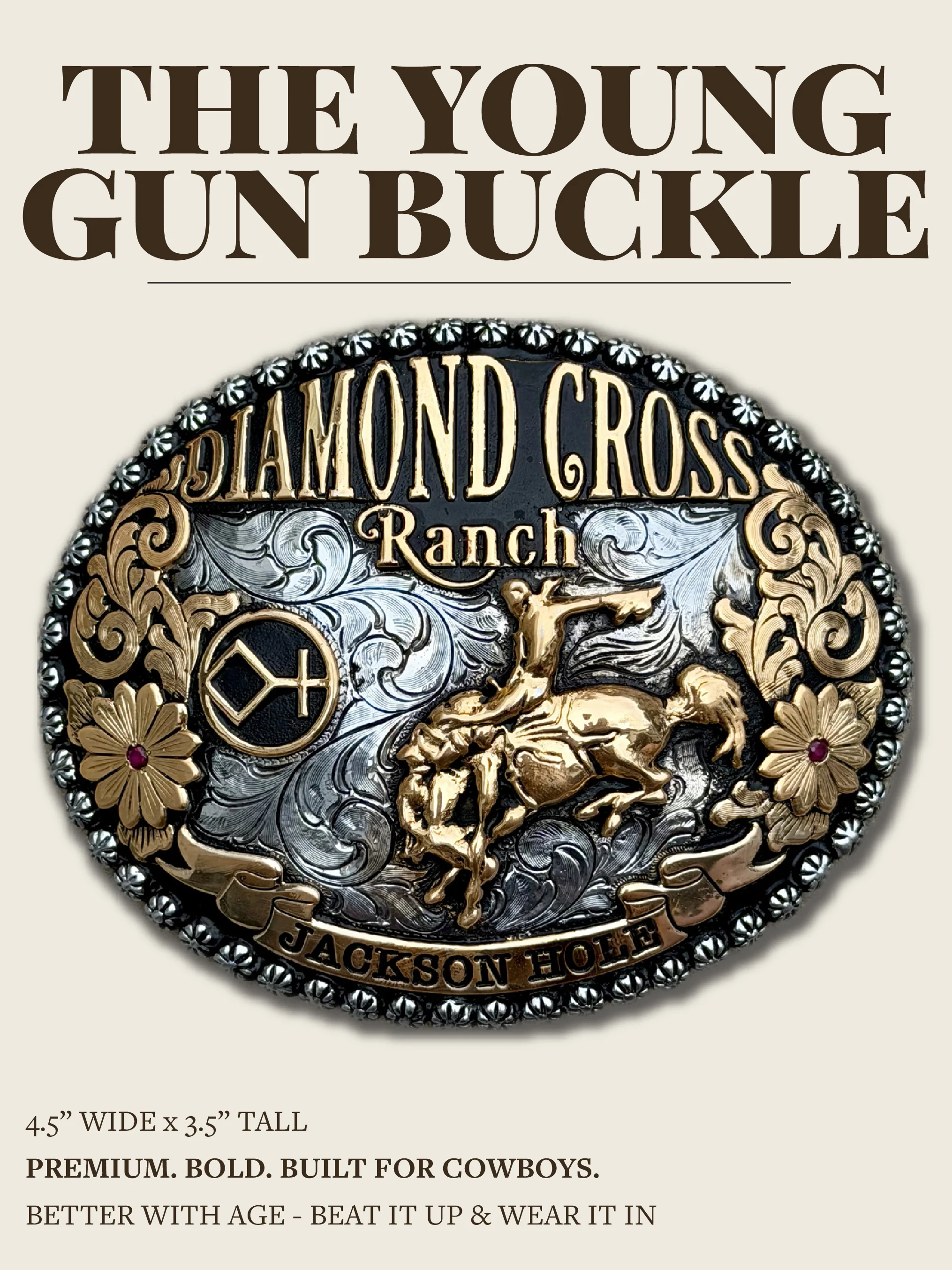 Vintage Cowboy Buckles - Image 5