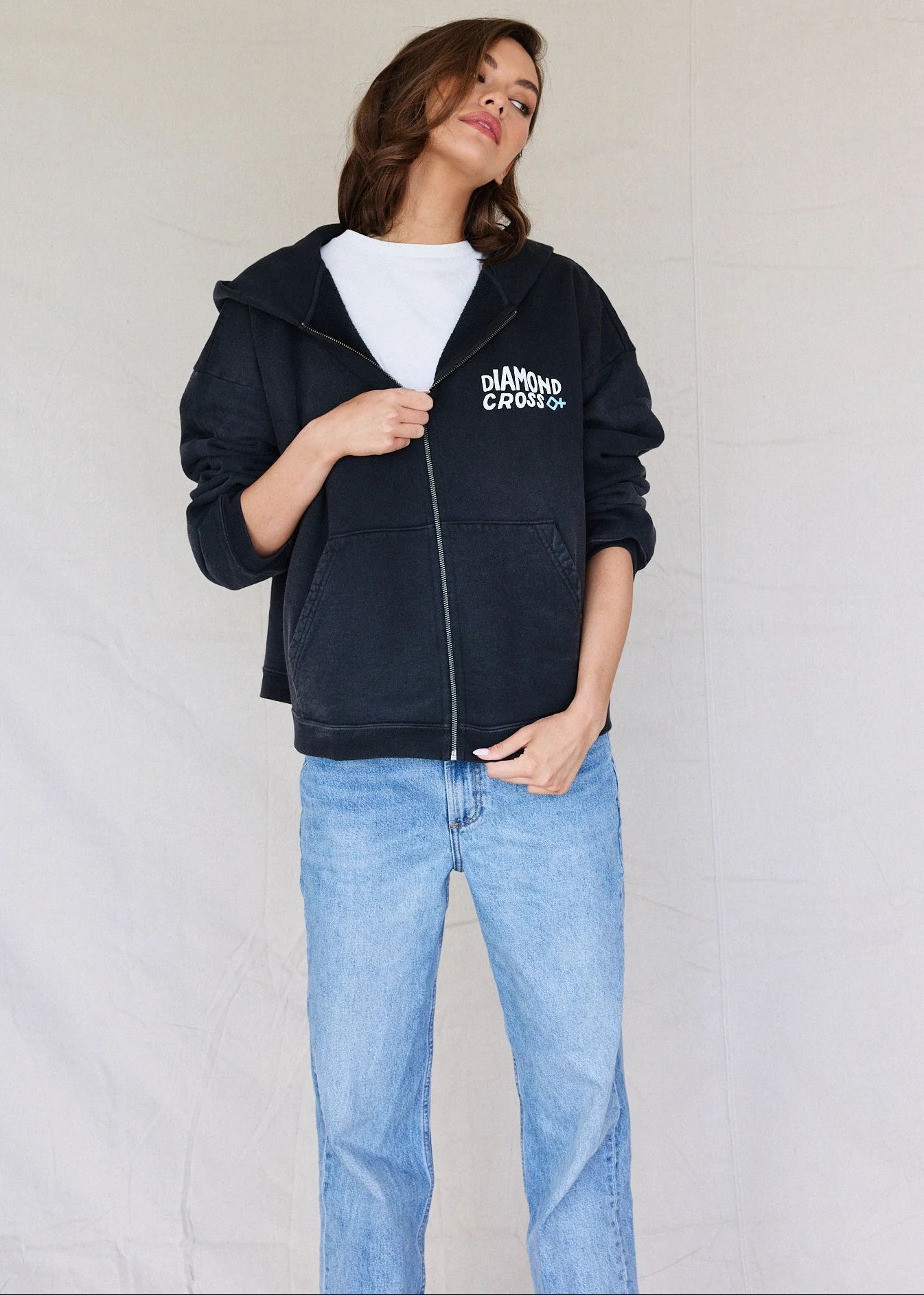 Sun Faded Zip Hoodies - Image 3
