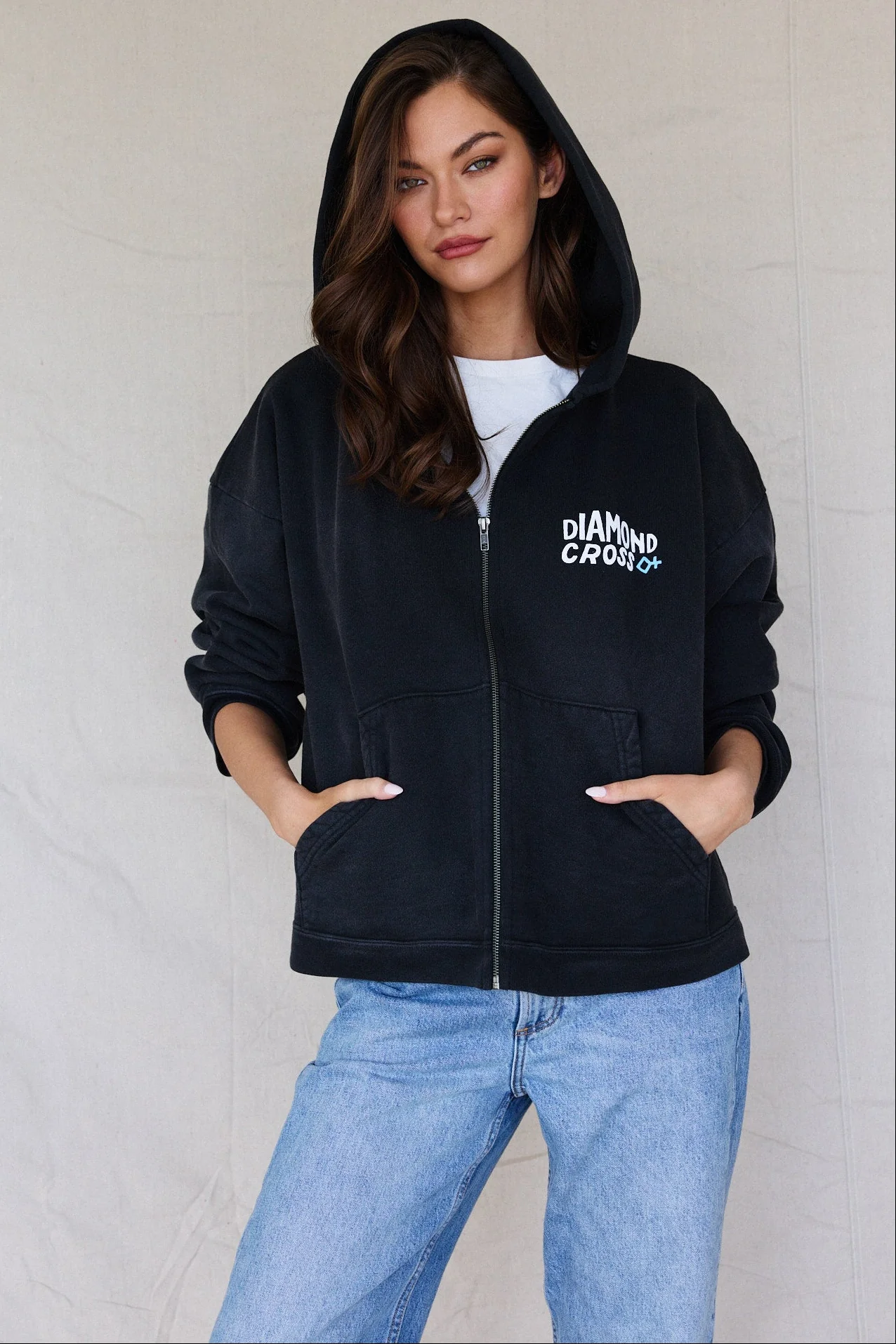 Sun Faded Zip Hoodies - Image 5